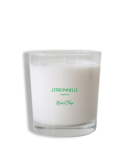 Bougie végétale 600 g Citronnelle