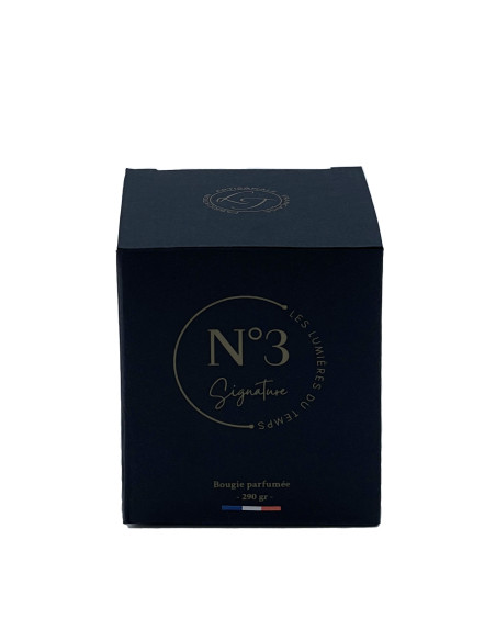 Bougie Signature 290 g N°3 Cuir de Violette