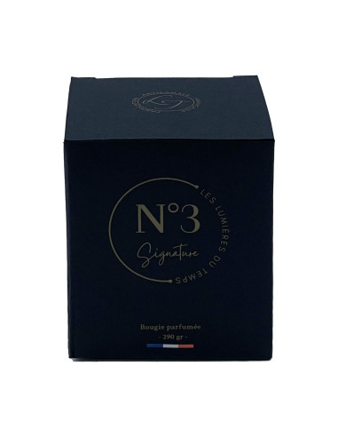 Bougie Signature 600 g N°3 Cuir de Violette