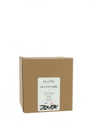 Bougie Facette Noire 360 g Opium