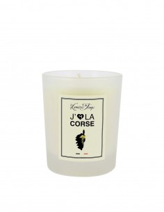 Bougie J'Aime la Corse 180 g Immortelle du Maquis 2