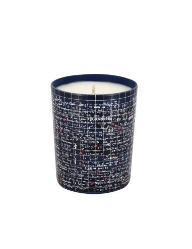 Bougie Le mur des je t'aime 180 g parfum Fleur de Coton