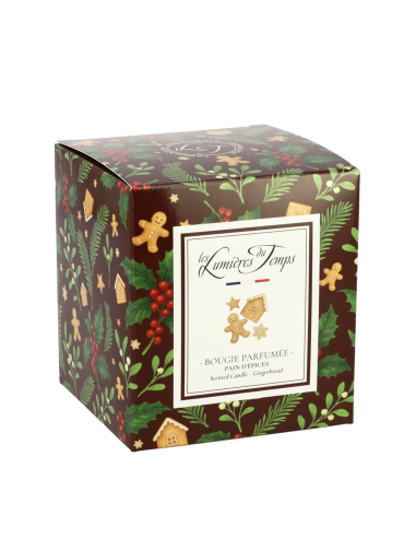 Bougie Lumières d'Hiver 350 g Pain d'Épices