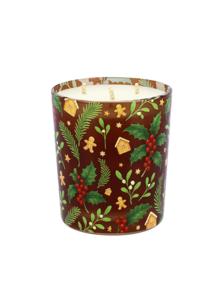 Bougie Lumières d'Hiver 350 g Pain d'Épices