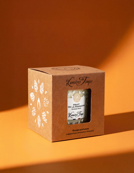 Bougie Végétale 180 g Fruit de la Passion, univers parfumé fruité