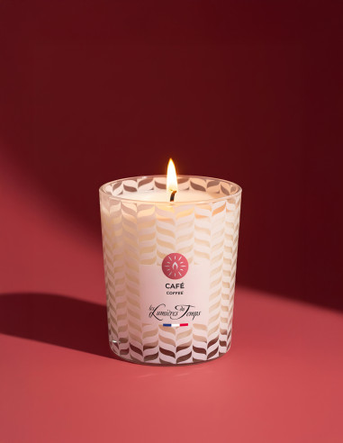 Bougie Végétale 180 g Café
