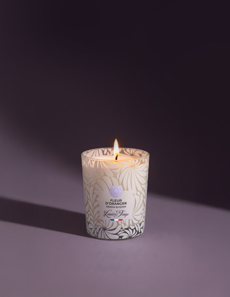 Bougie Végétale 90 g Fleur d'Oranger ; un air méditerranéen