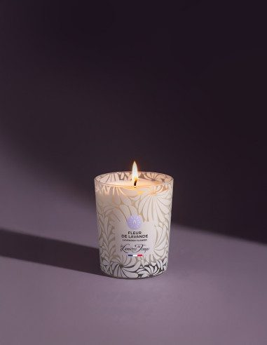 Bougie Végétale 90 g Fleur de Lavande de la collection Les Traditionnels signée Les Lumières du Temps