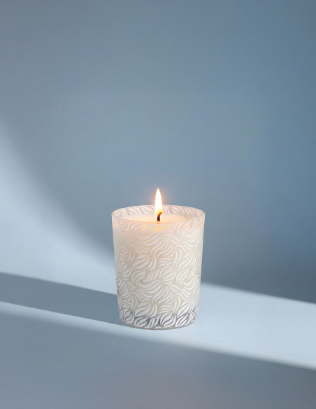 Bougie Végétale 90 g Citronnelle ; un parfum frais et vivifiant rappelant l'été dans votre maison