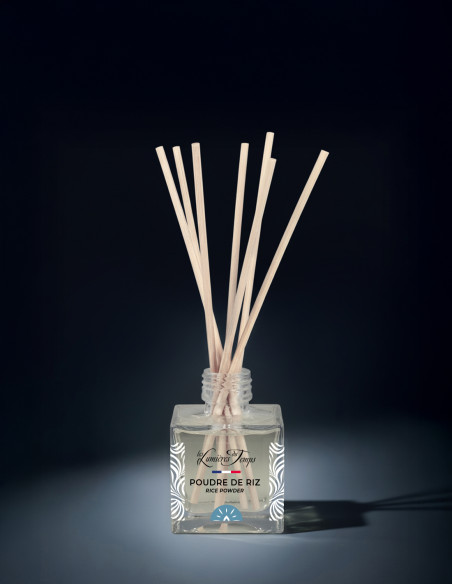 Diffuseur de Parfum 50 ml Poudre de Riz ; parfum doux et poudré