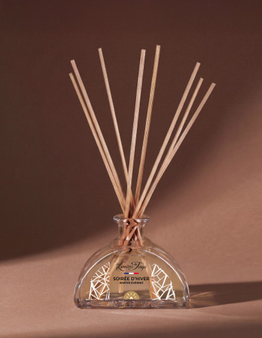 Diffuseur de Parfum 100 ml Soirée d'Hiver ; un parfum réconfortant
