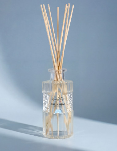 Diffuseur de Parfum 200 ml Sur le Sable ; un parfum qui rappel la mer comme si on y était.