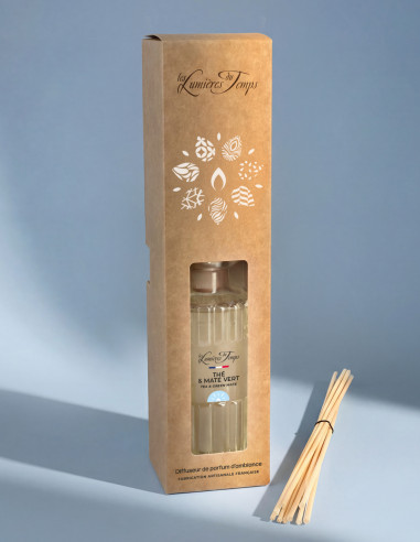 Diffuseur de Parfum 200 ml Thé et Maté Vert collection Les Traditionnels. Parfum de Grasse