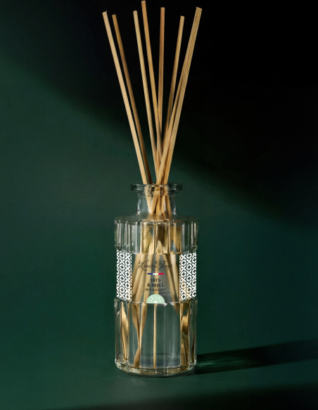 Diffuseur de Parfum 200 ml Iris et Miel ; un mariage entre notes florales et gourmandes