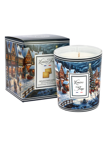 Bougie Villages Enchantés 180 g Biscuits Enchantés