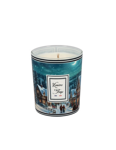 Une bougie parfumée pour créer une ambiance de Noël