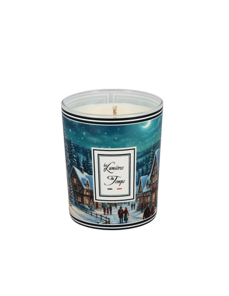 Une bougie parfumée pour créer une ambiance de Noël