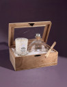 Coffret en bois Diffuseur 100 ml et Bougie 90 g